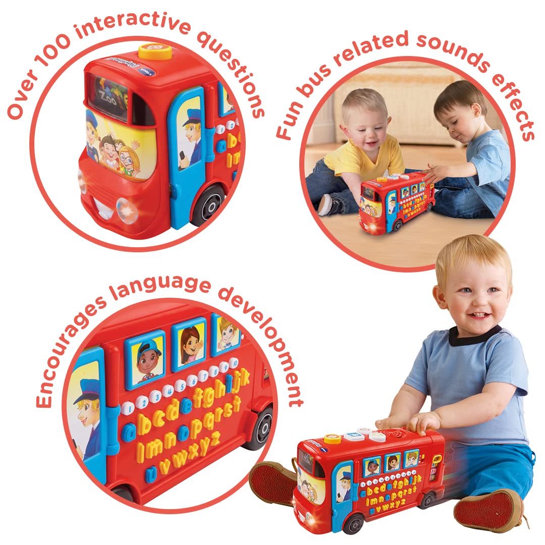 Vtech - Playtime Bus with Phonics | 1-2Y Vtech - Playtime Bus with Phonics | 1-2Y