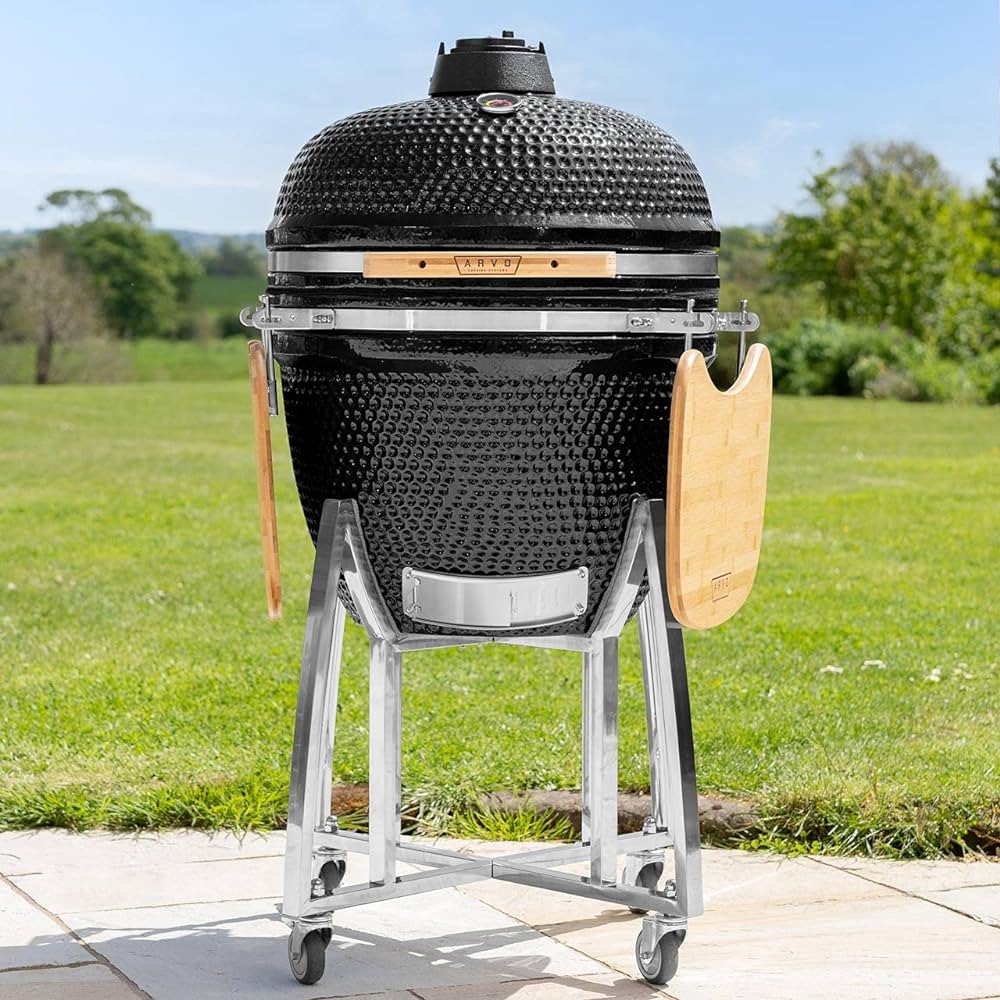 Kamado - Outdoor Ceramic Japanese Grill Medium 18 Inch + Accessories Offer