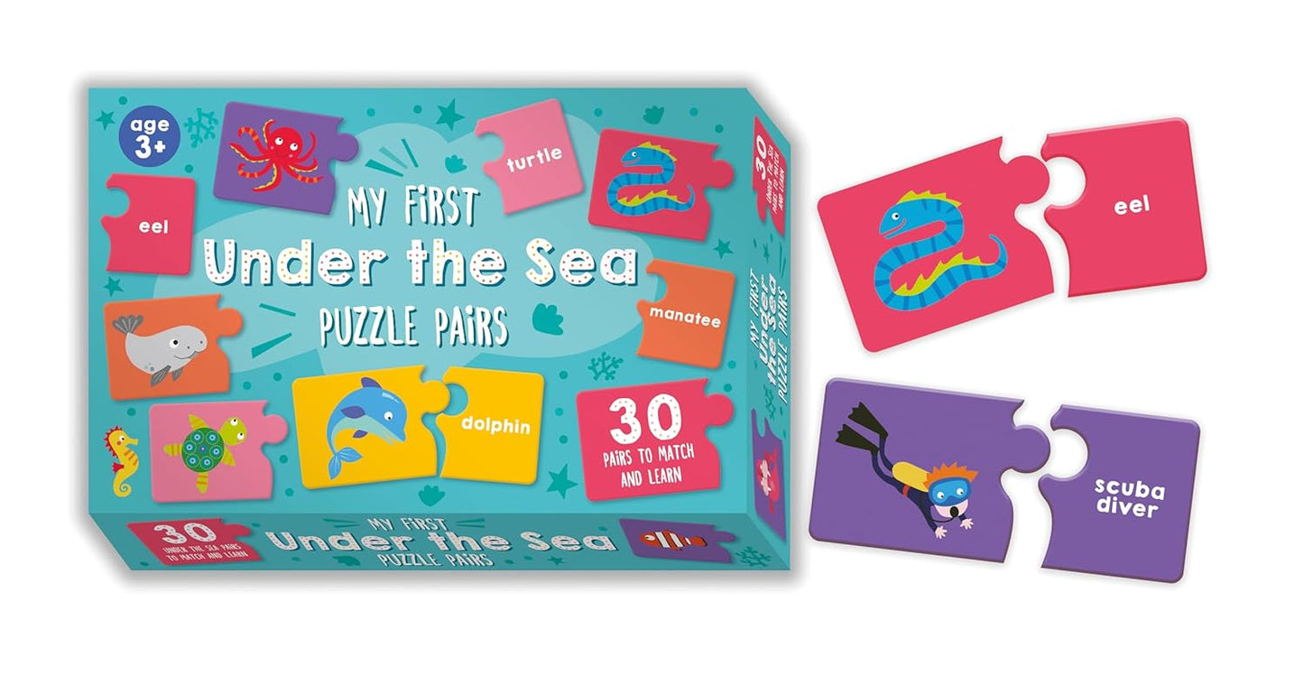 North Parade - Puzzle Pairs Case Set: Under the Sea