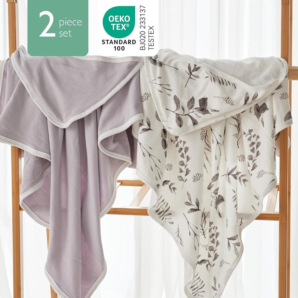 Momcozy Hooded Towel | 90x90 | Gray