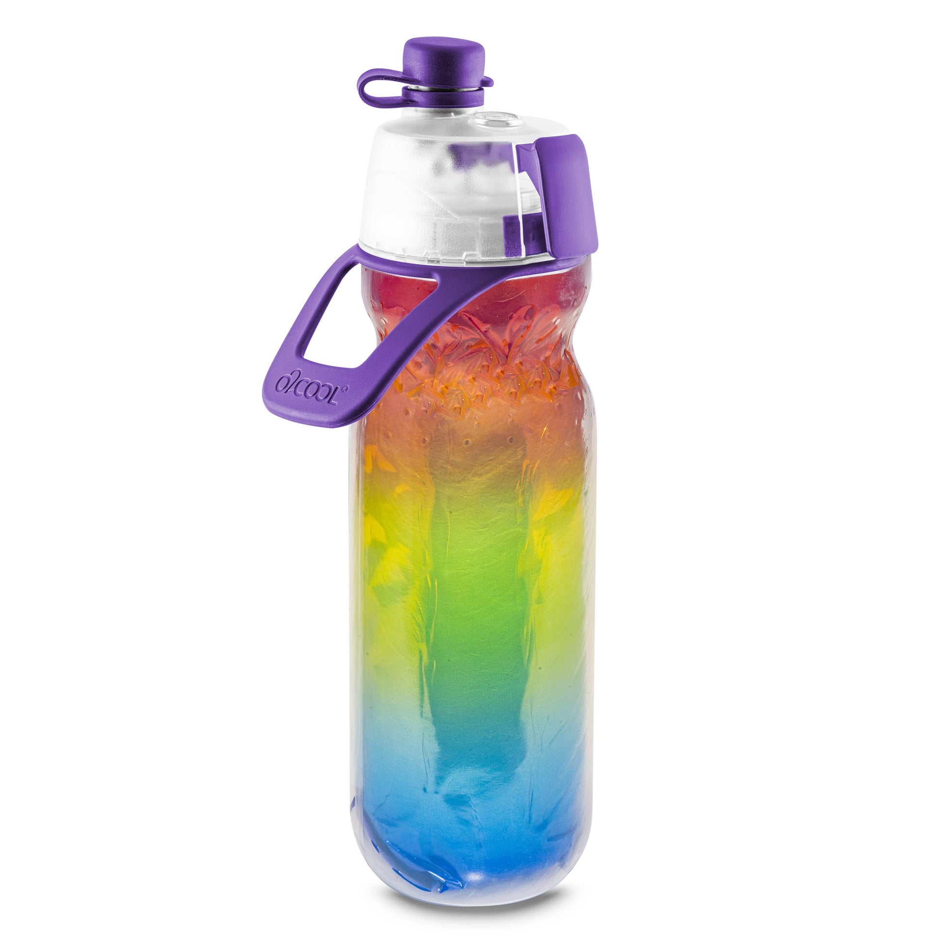 O2COOL - Mist N' Sip Insulated Bottle - 591ml - Rainbow O2COOL - Mist N' Sip Insulated Bottle - 591ml - Rainbow