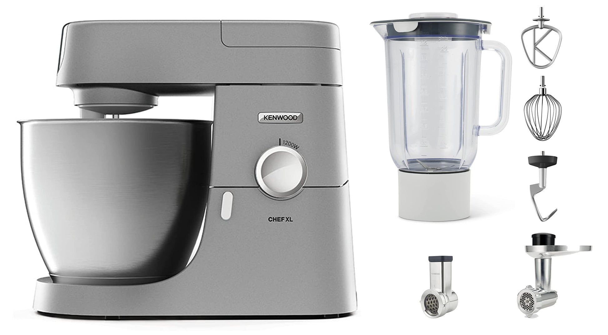 Kenwood - Kneading Machine, 1200 Watt, 6.7 Liter - Silver KVL4220S Kenwood - Kneading Machine, 1200 Watt, 6.7 Liter - Silver KVL4220S