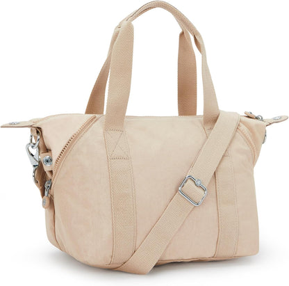 Kipling ART MINI Handbag Sparkled Beige - side view