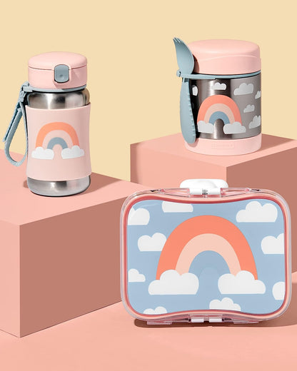 Skip Hop - SPARK STYLE  Stainless Steel Straw Bottle - Ice Cream