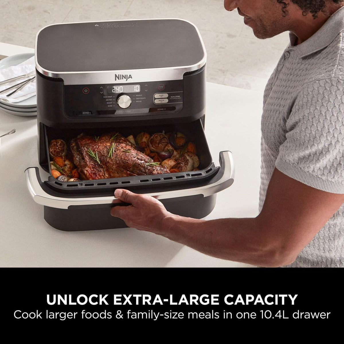 Ninja Foodi FlexDrawer Dual Air Fryer - 10.4L — BambiniJO Jordan