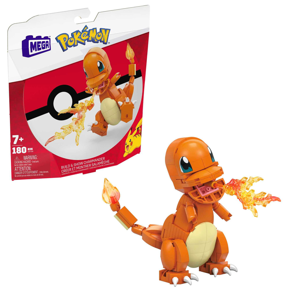 MEGA Pokemon Build and Show Charmander building set