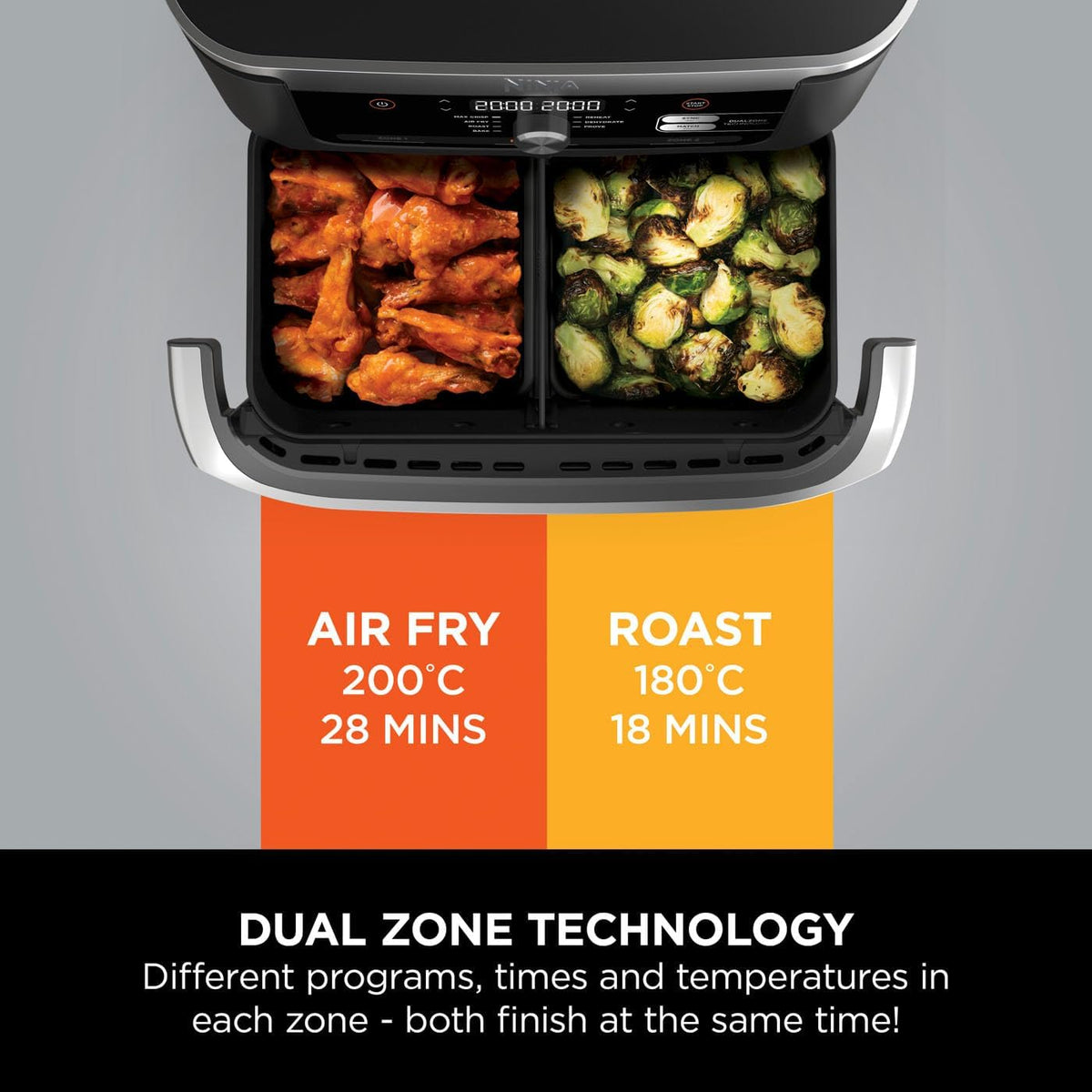 Ninja Foodi FlexDrawer Dual Air Fryer - 10.4L — BambiniJO Jordan