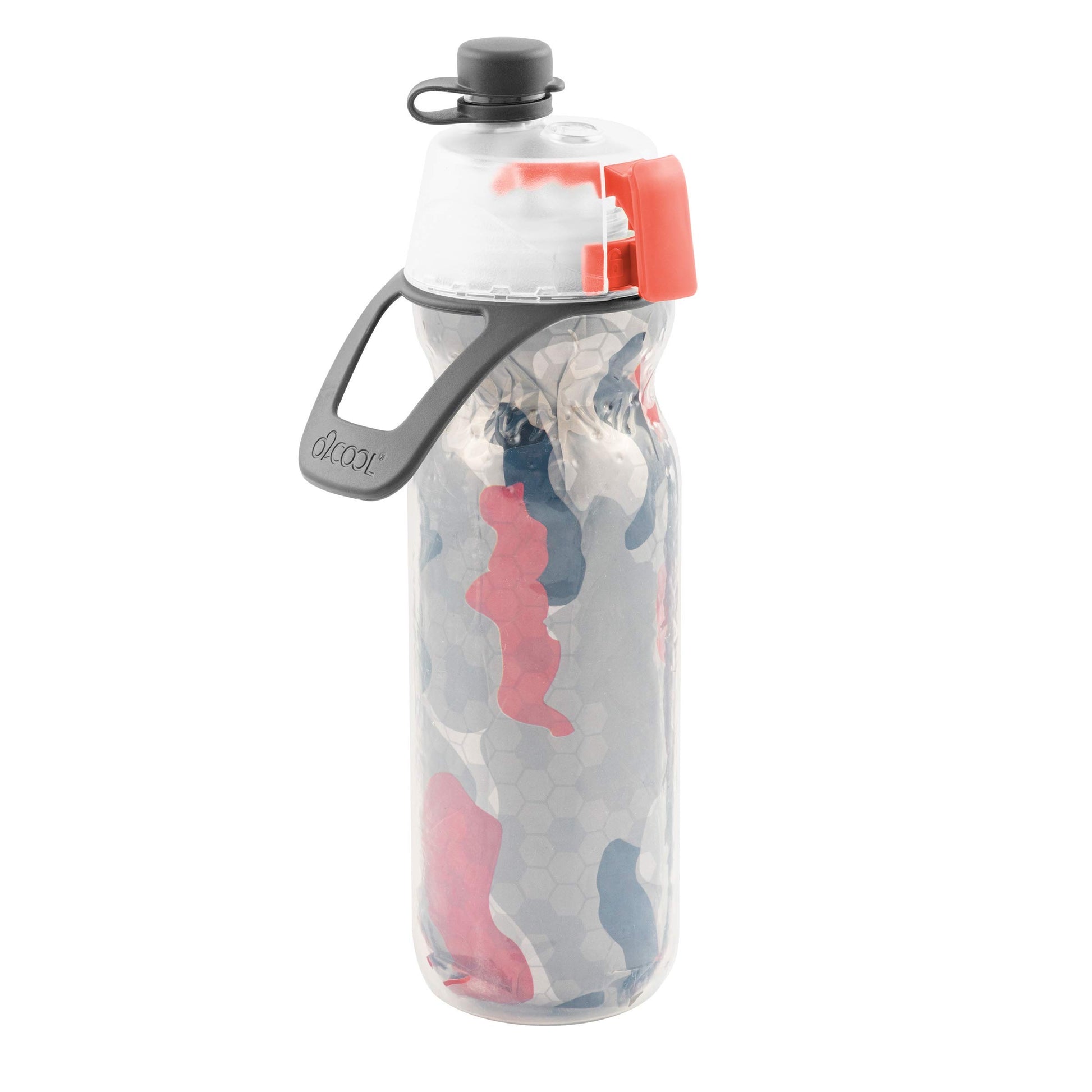 O2COOL - Mist N' Sip Insulated Bottle - 591ml - Camo Black O2COOL - Mist N' Sip Insulated Bottle - 591ml - Camo Black