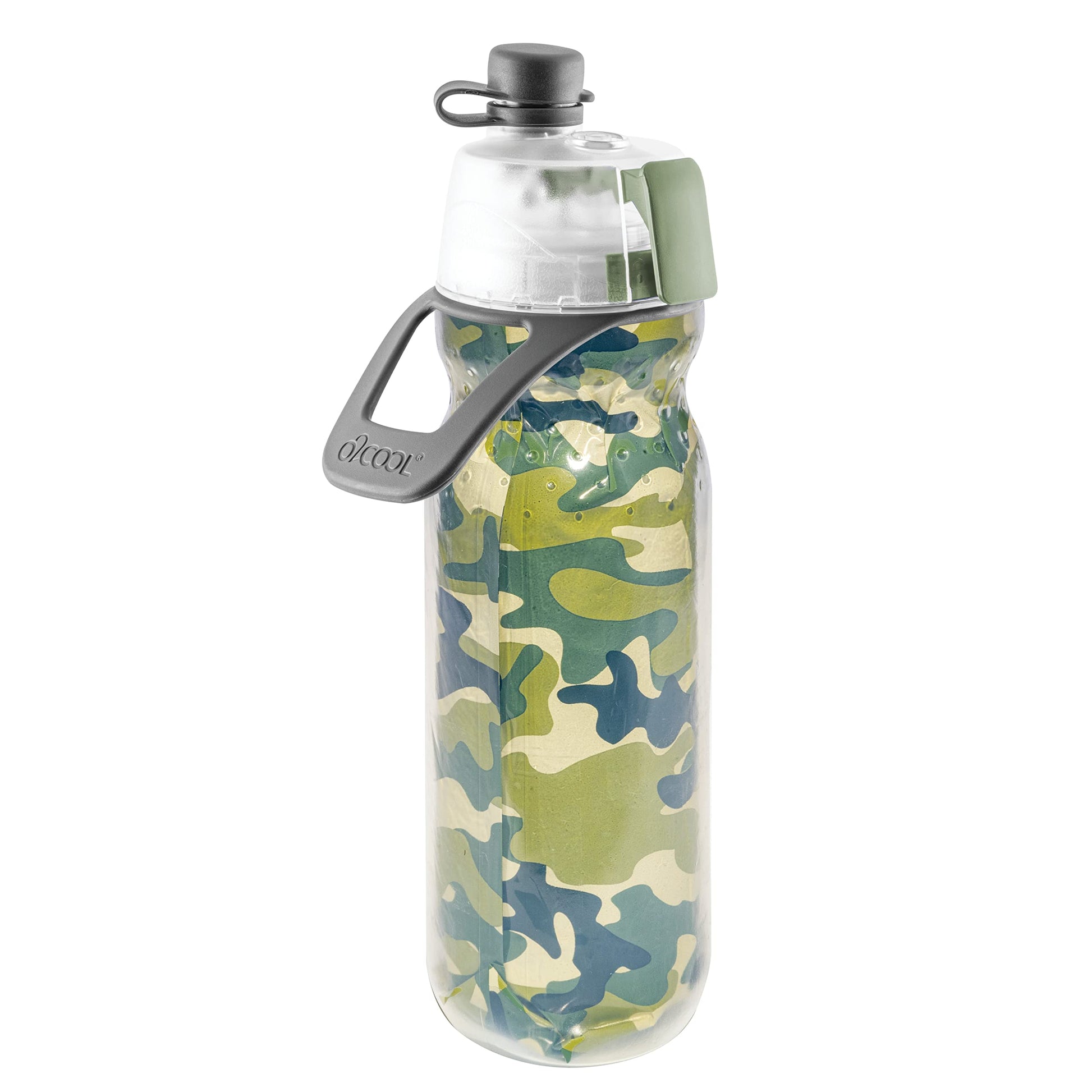 O2COOL - Mist N' Sip Insulated Bottle - 591ml - Camo O2COOL - Mist N' Sip Insulated Bottle - 591ml - Camo