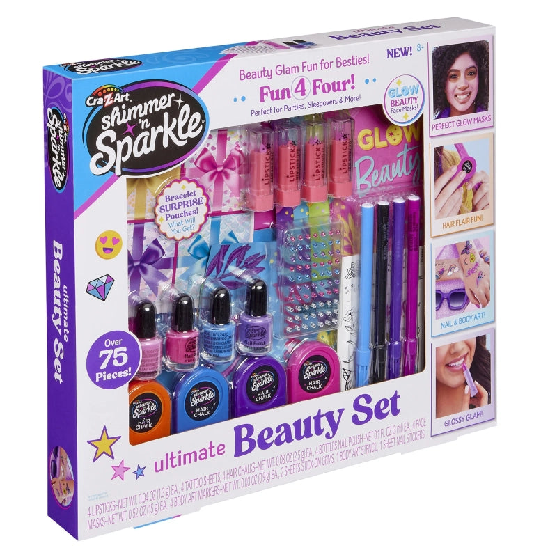 Cra-Z-Art - Shimmer 'n Sparkle Ultimate Beauty Set | 8Y+