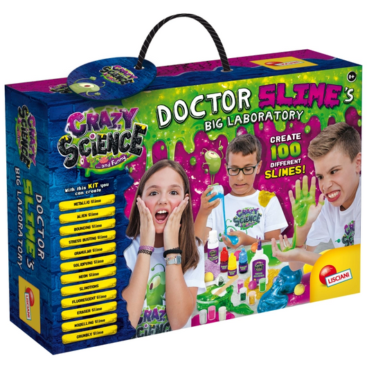 Lisciani - Crazy Science The Laboratory of Doctor Slime | 8Y+