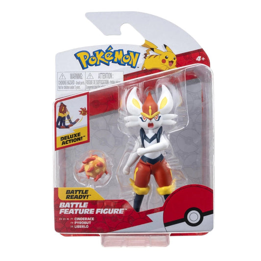 Pokemon - Battle Feature Figure- Cinderace | 4Y+
