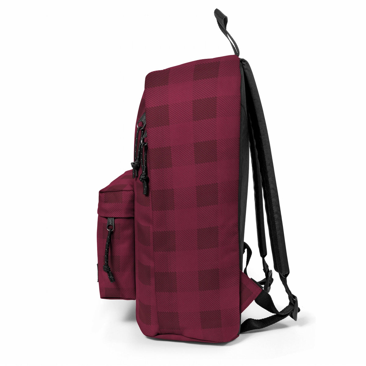 Eastpak Out of Office Backpack 27L Checker Burgundy