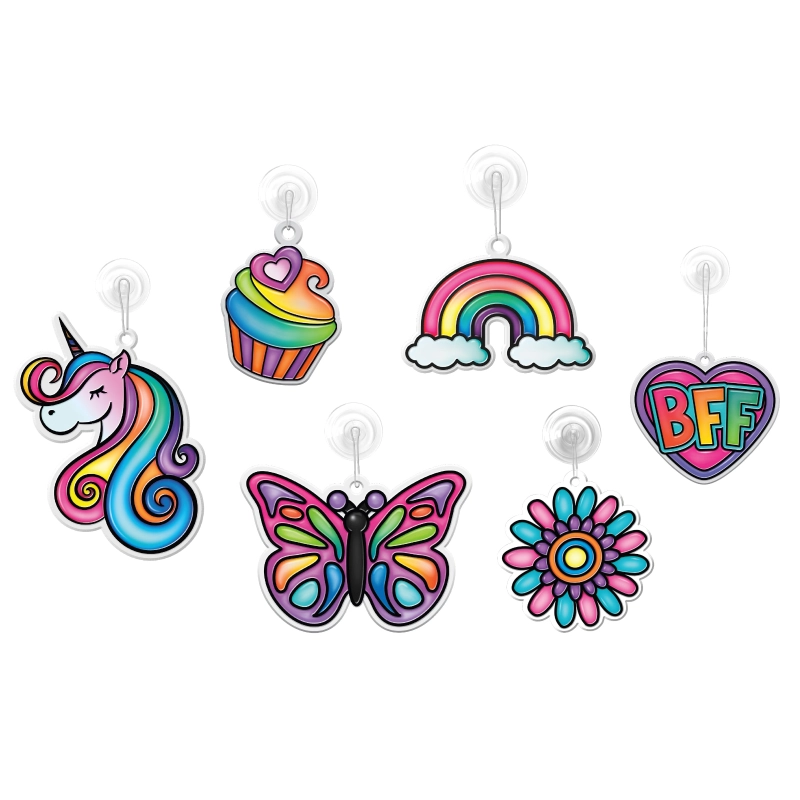 Cra-Z-Art - Shimmer 'n Sparkle Color Changing Window Art | 6Y+