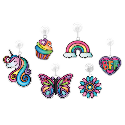 Cra-Z-Art - Shimmer 'n Sparkle Color Changing Window Art | 6Y+