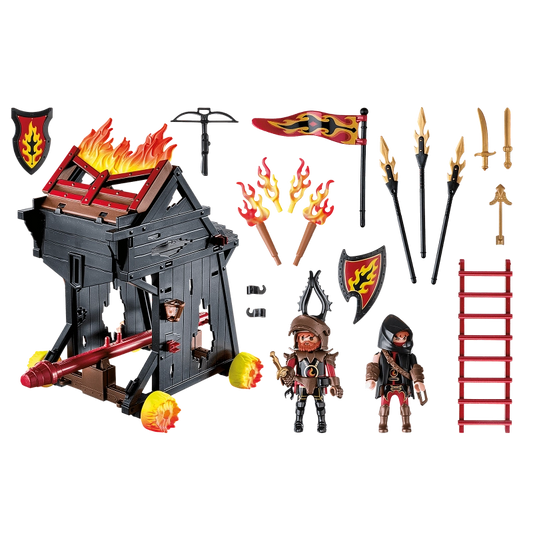 Playmobil - Burnham Raiders Fire Ram- 53 Pcs | 4Y+ — BambiniJO Jordan