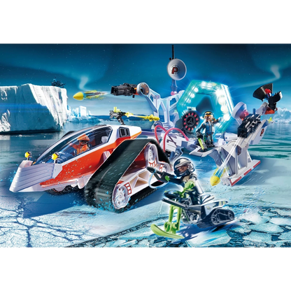 Playmobil - Spy Team Command Sled- 85 Pcs | 6Y+