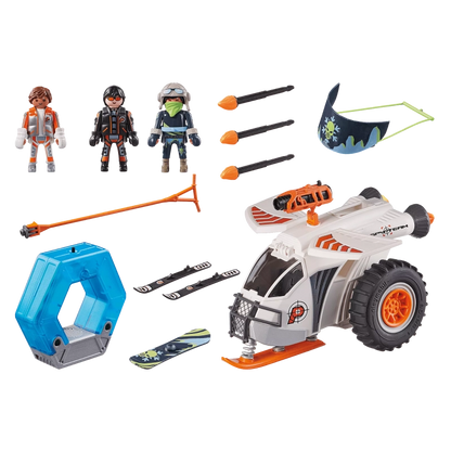 Playmobil - Spy Team Snow Glider- 61 Pcs | 6Y+
