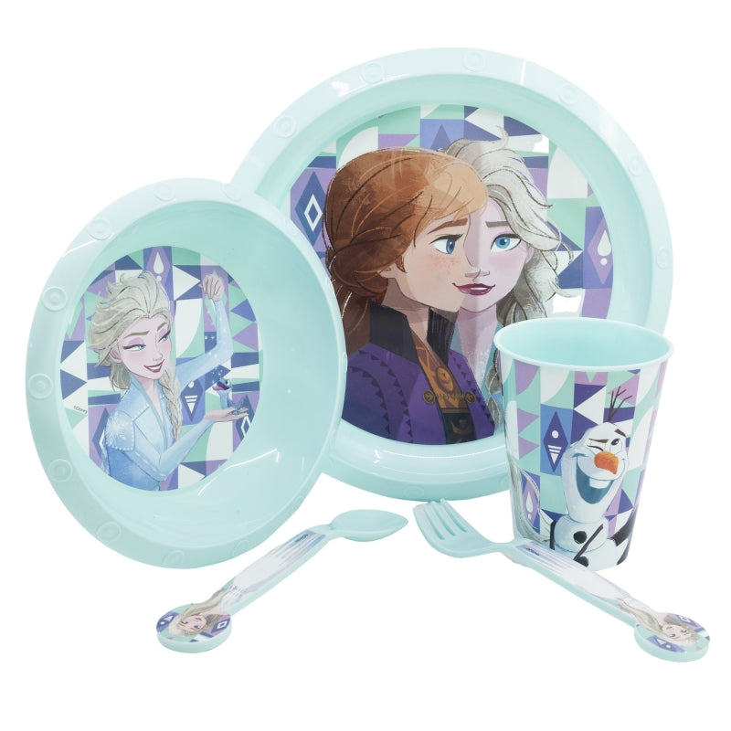 Stor - Easy Dinnerware 5pc Set with Cutlery | FROZEN ICE MAGIC