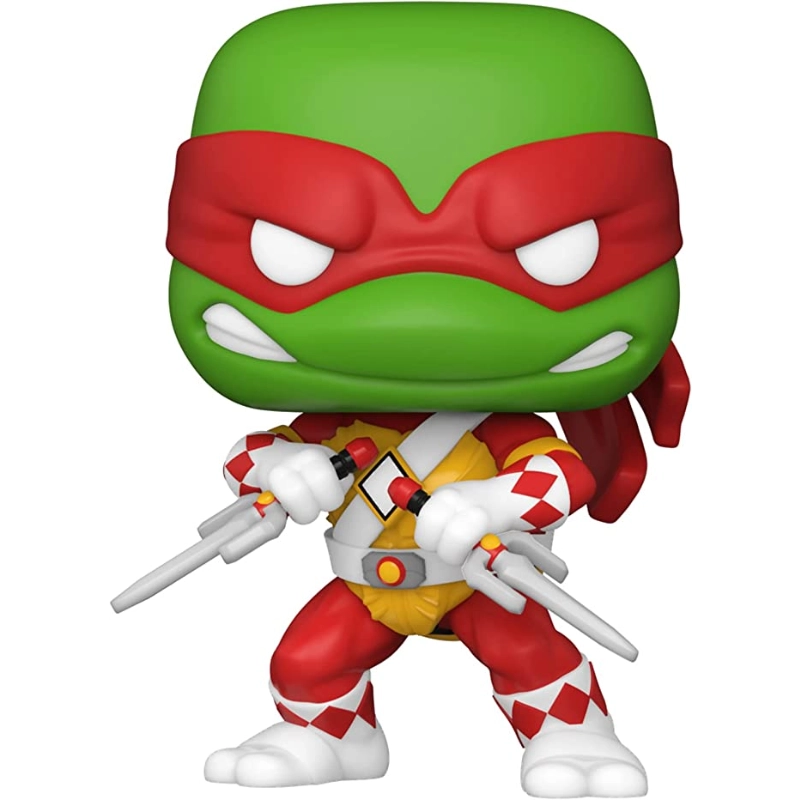 Funko - Pop! Movies: Teenage Mutant Ninja Turtle x Mighty Morphin Power Rangers- Raphael (NYCC'22) | 3Y+