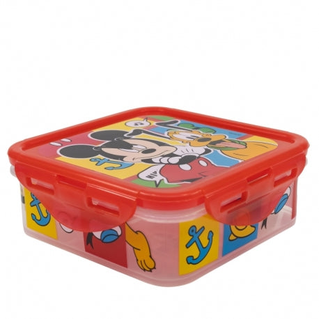 Stor - Square Hermetic Food Container - 500ml | MICKEY MOUSE BETTER TOGETHER