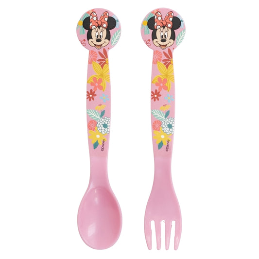 Stor - Cutlery Set in Polybag | MINNIE MOUSE SPRING LOOK