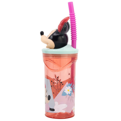 Stor - 3D Figure Tumbler - 360ml | MINNIE MOUSE BEING MORE MINNIE