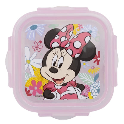 Stor - Square Hermetic Food Container - 290ml | MINNIE MOUSE SPRING LOOK