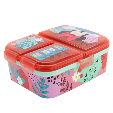 Stor - XL Multi compartment Sandwich Box | MINNIE MOUSE BEING MORE MINNIE