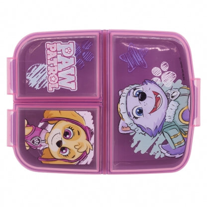 Stor - Multi Compartment Sandwich Box | PAW PATROL GIRL SKETCH ESSENCE