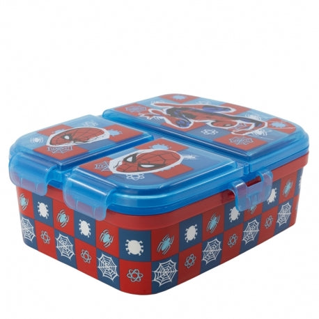 Stor - XL Multi compartment Sandwich Box | SPIDERMAN ARACHNID GRID Stor - XL Multi compartment Sandwich Box | SPIDERMAN ARACHNID GRID