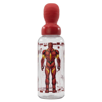 Stor - 3D Cozen Figurine Bottle 560ml | AVENGERS INVINCIBLE FORCE IRON MAN