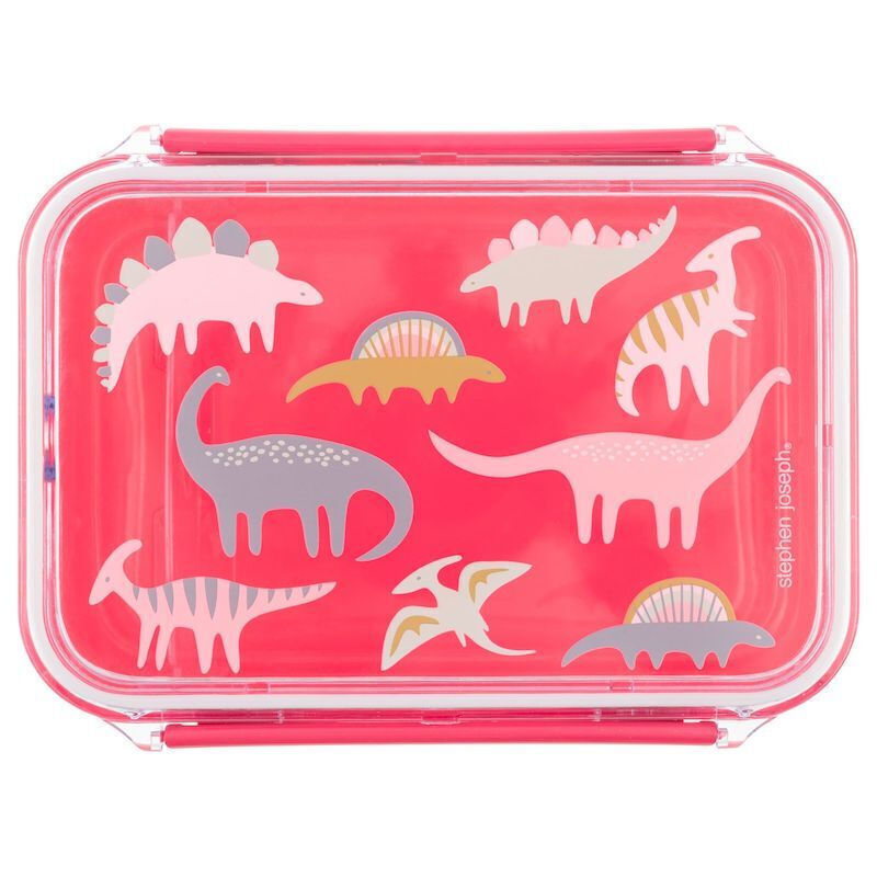 Stephen Joseph Bento Box Pink Dino BambiniJO