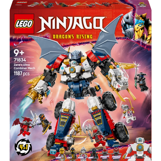 Lego - Zane's Ultra Combiner Mech 1187 Pcs 9Y+ — BambiniJO Jordan
