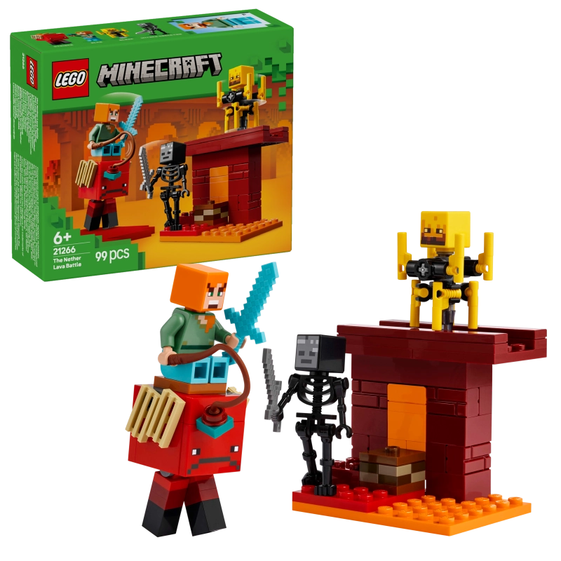 Lego - The Nether Lava Battle 99 Pcs 6Y+ — BambiniJO Jordan