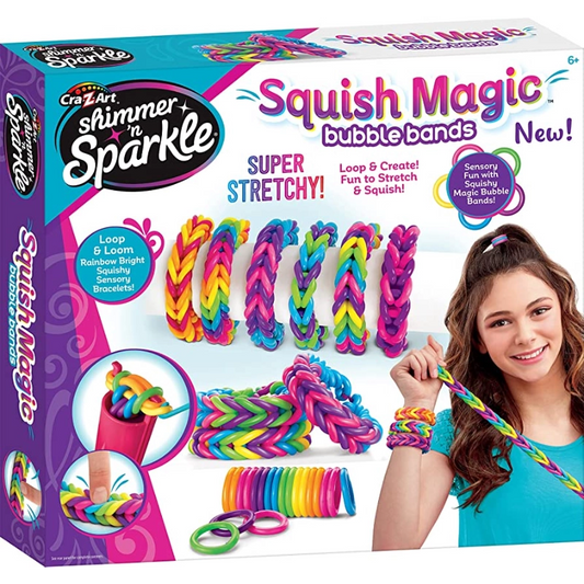 Cra-Z-Art - Shimmer 'n Sparkle Squish Magic Bubble Band | 6Y+