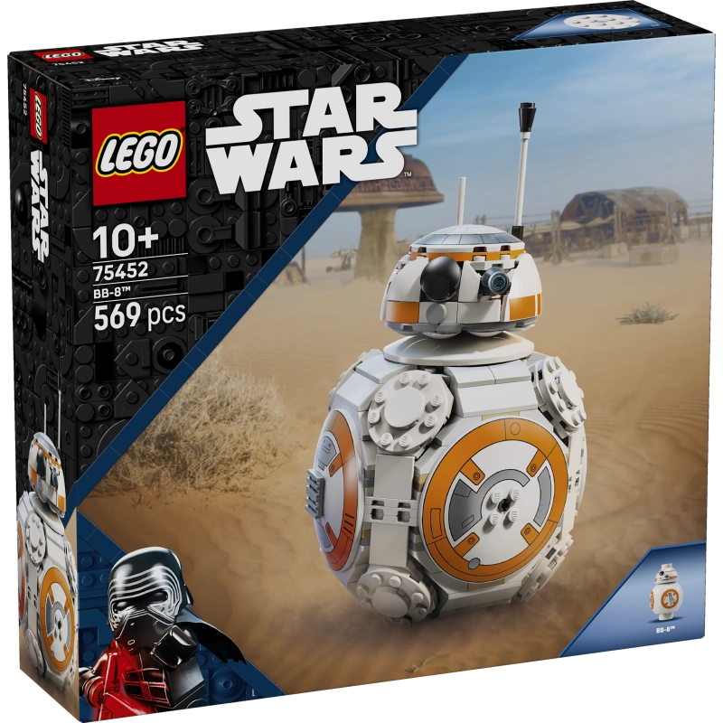 ليغو - الروبوت BB-8 | 569 قطعة | 10 سنوات فأكثر ليغو - الروبوت BB-8 | 569 قطعة | 10 سنوات فأكثر