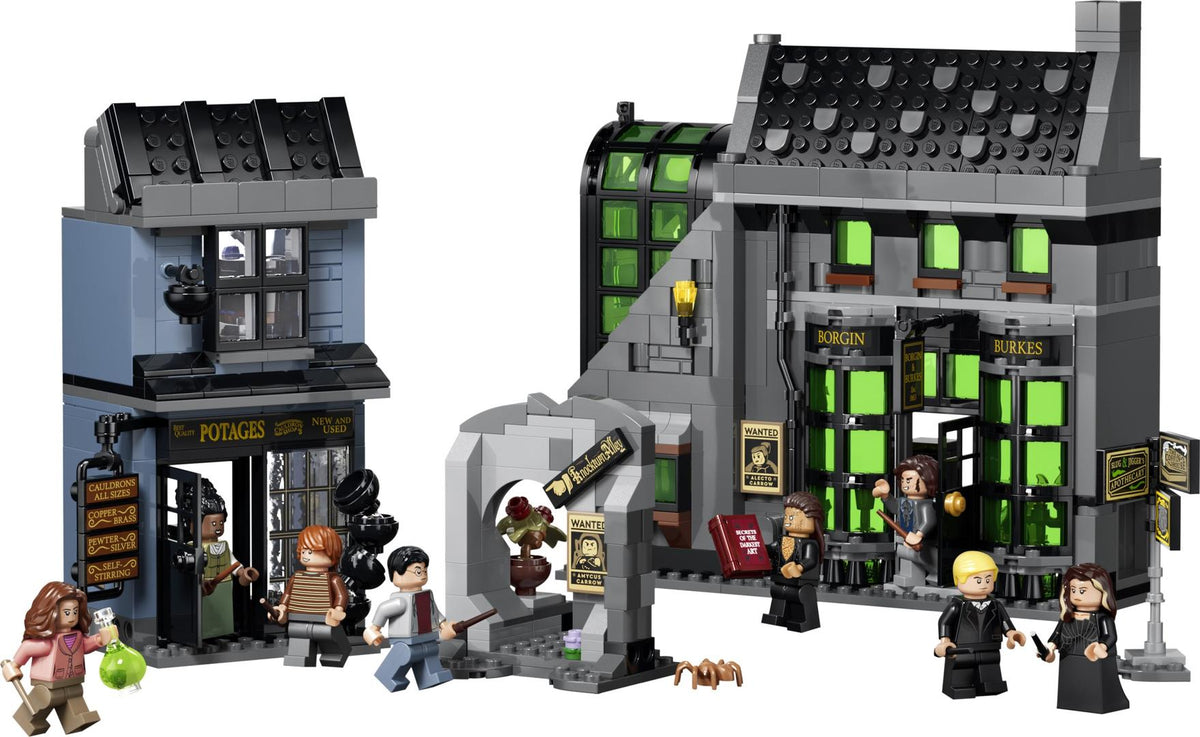 Lego - Knockturn Alley Wizarding Shops | 788 Pcs | 8Y+