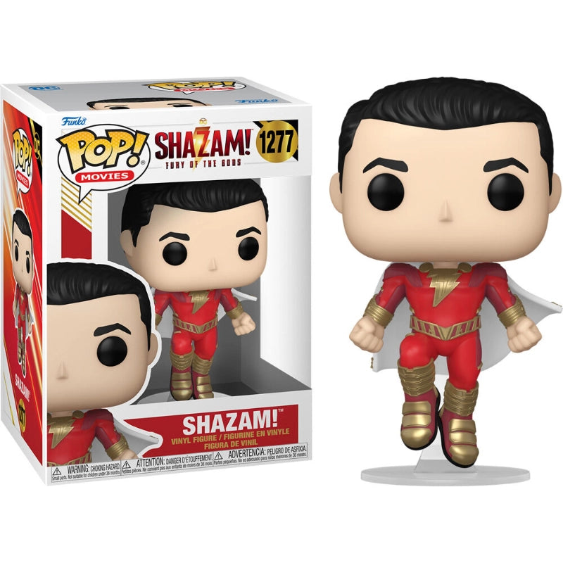 Funko - Pop! Heroes: Shazam 2- Shazam with chase (Glow in the Dark) | 3Y+