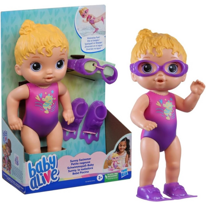 Baby Alive - Sunny Swimmer Dolls | 3Y+