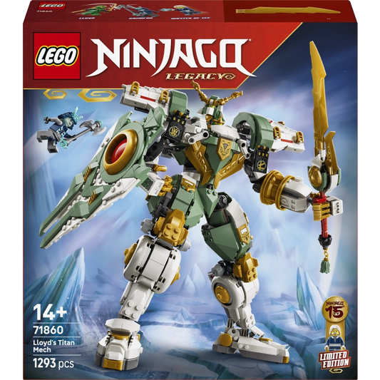 Lego - Lloyd's Titan Mech 15th Anniversary 1293 Pcs 14Y+ — BambiniJO Jordan