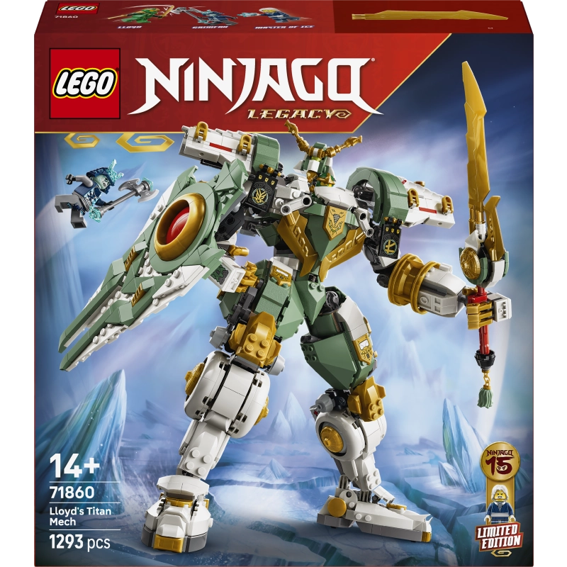 Lego - Lloyd's Titan Mech 15th Anniversary 1293 Pcs 14Y+ — BambiniJO Jordan