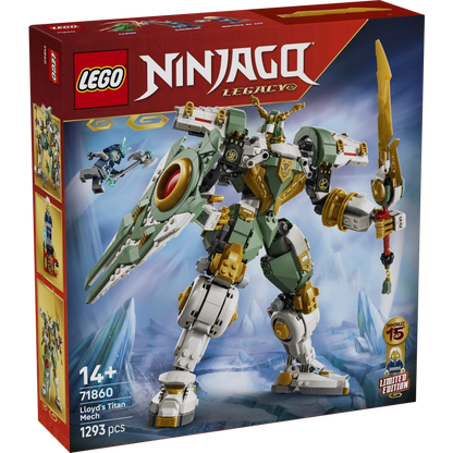 Lego - Lloyd's Titan Mech 15th Anniversary 1293 Pcs 14Y+ — BambiniJO Jordan