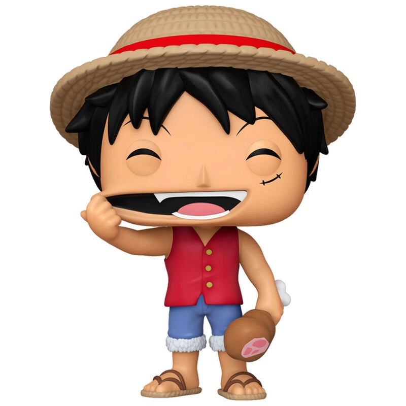 Funko - Pop! مجسمات أنيمي: ون بيس - مونكي دي لوفي مع اللحم | 3 سنوات فما فوق Funko - Pop! مجسمات أنيمي: ون بيس - مونكي دي لوفي مع اللحم | 3 سنوات فما فوق