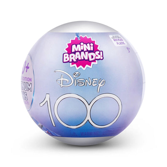 Mini Brands - Disney100 Platinum Series 1- 60 Pcs- Sidekick | 3Y+