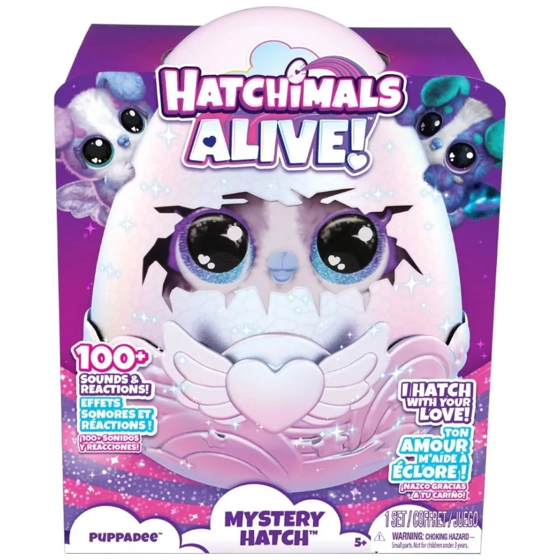 Hatchimals Alive Mystery Hatch Puppadee | 5Y+ Hatchimals Alive Mystery Hatch Puppadee | 5Y+