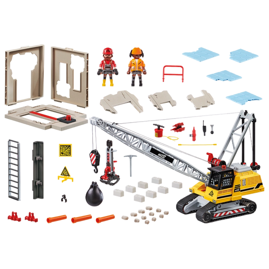 Playmobil - Cable Excavator with Building Section-93 Pcs | 5Y+ — BambiniJO Jordan