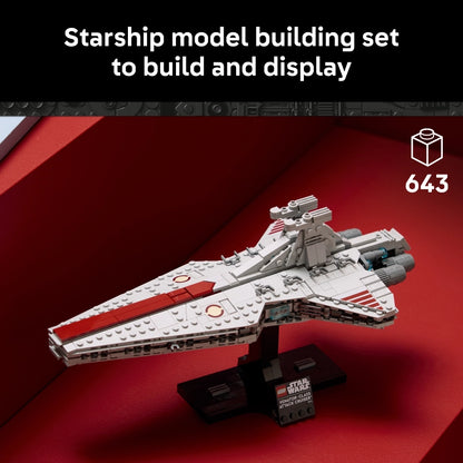 Lego - Venator-Class Attack Cruiser 643 Pcs 18Y+ — BambiniJO Jordan