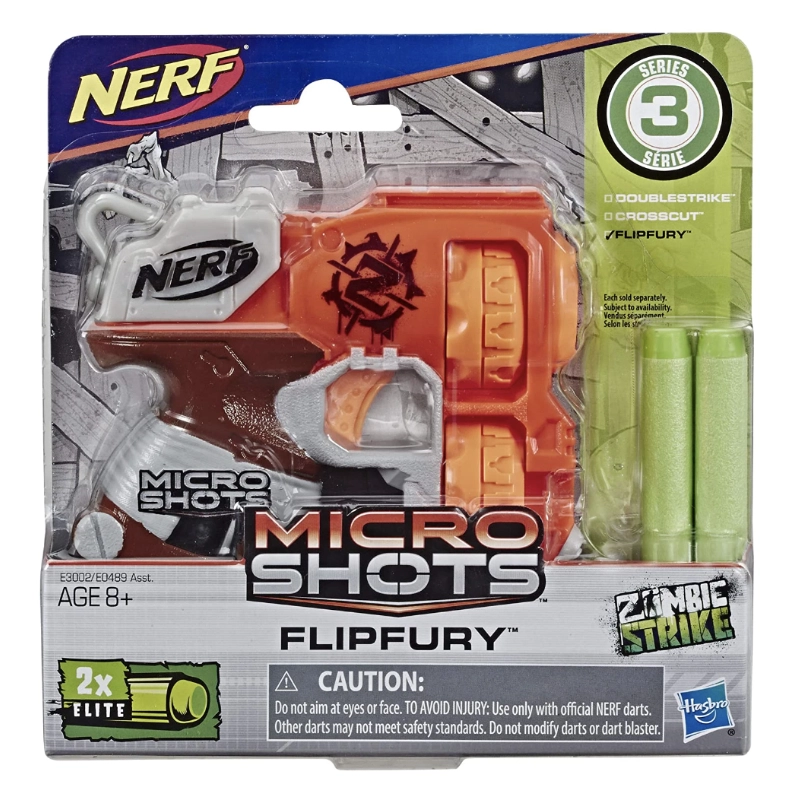 Nerf - MicroShots Zombie Strike- Flipfury | 8Y+