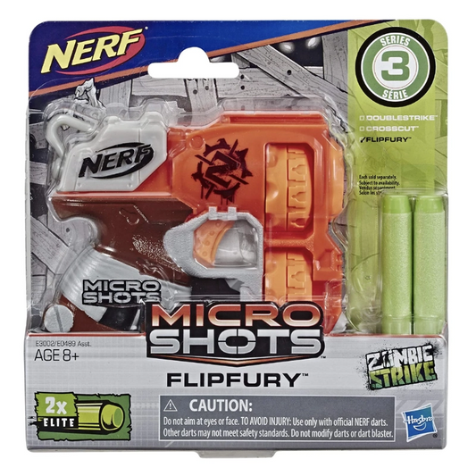 Nerf - MicroShots Zombie Strike- Flipfury | 8Y+